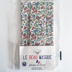 Masque barrière motifs 1 - lavable et réutilisable 50 lavages - Adultes - Catégorie 1