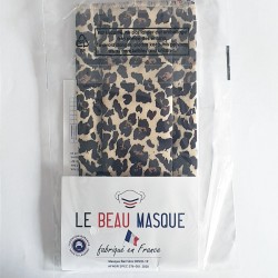 Masque barrière motifs 19 - lavable et réutilisable 50 lavages - Adultes - Catégorie 1